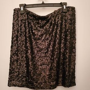 Sequin Mini Skirt